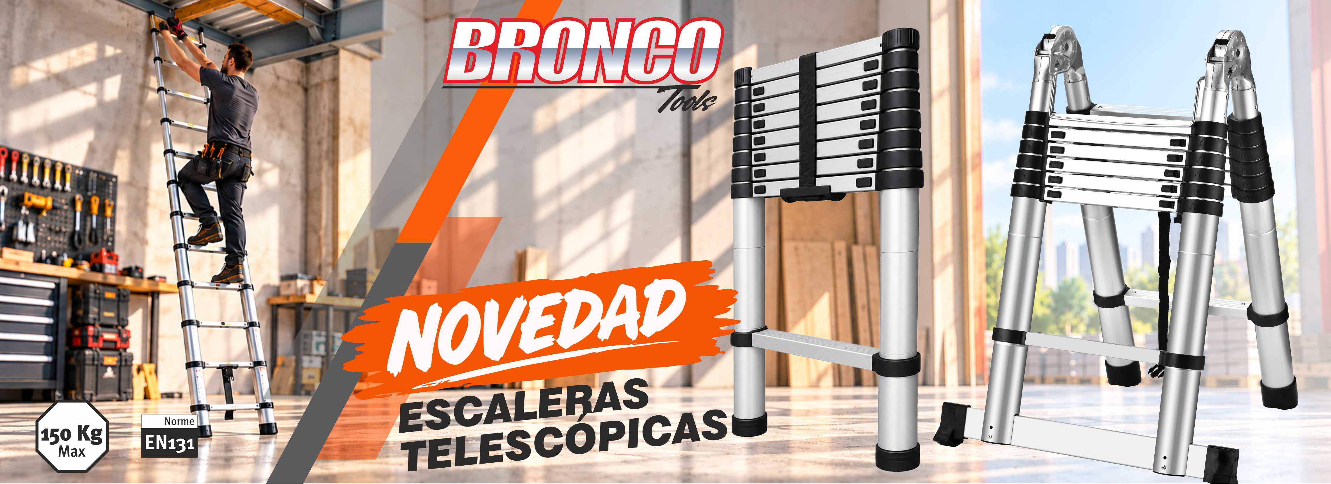 Escaleras telescópicas